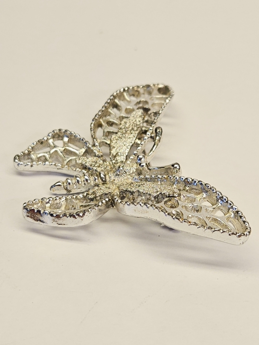 Vintage Sarah Coventry Madame Butterfly Brooch View 5